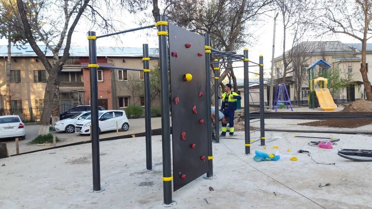 Уличные тренажеры Спортивные площадки воркаут детские площадки