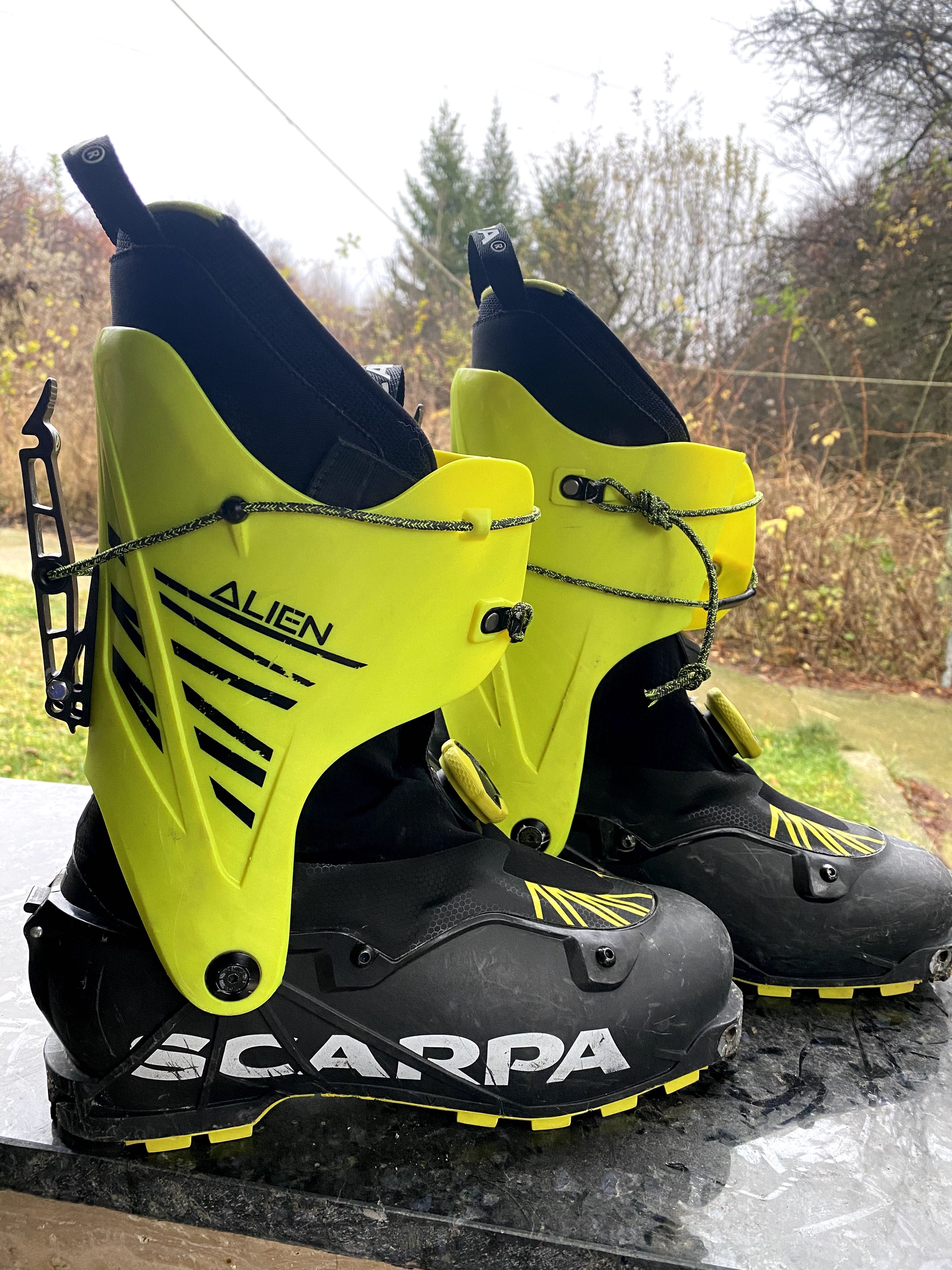Ски обувки за ски туринг Scarpa Alien carbon