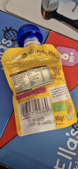 Piure bio banane 6+