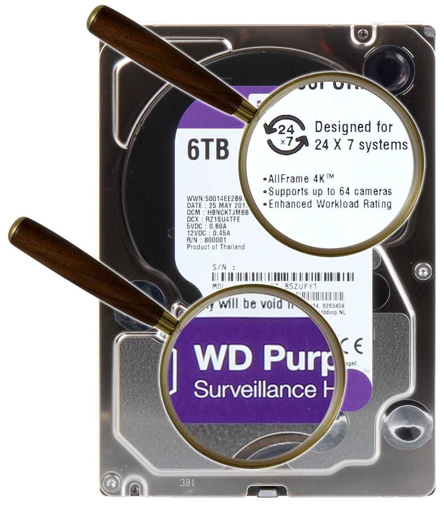 Продается HDD 6tb WD Purple