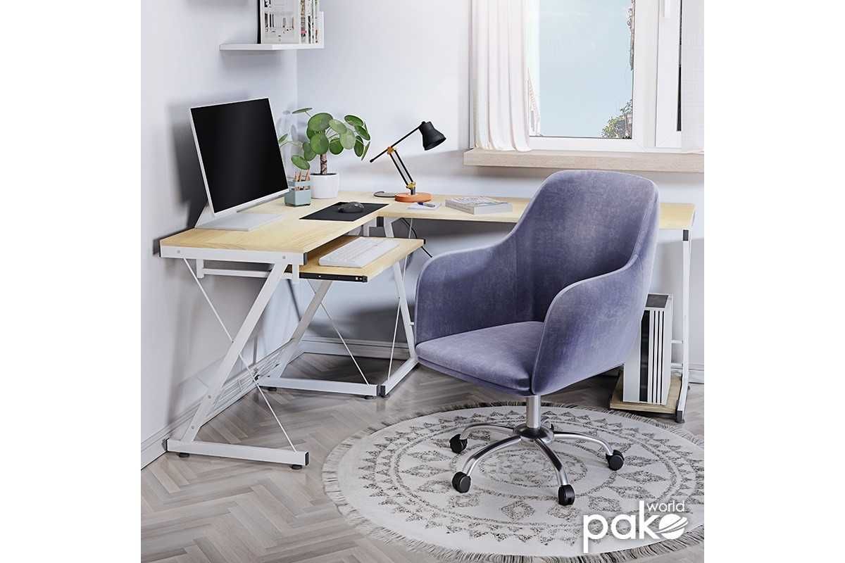 Бюро с елегантен дизайн и обратим ъгъл Puzzle-home Levi, 158x120x73cm
