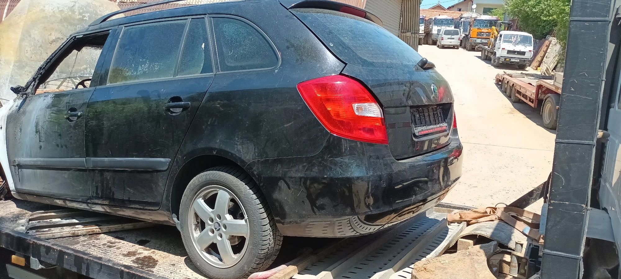 Шкода Фабия 1.9TDI на части
