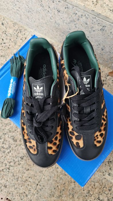 Adidas samba green leopard size 38 tts