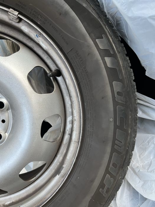 Jante de tabla c anvelope aproape noi M+S Dacia Duster  2015\65R16 V98