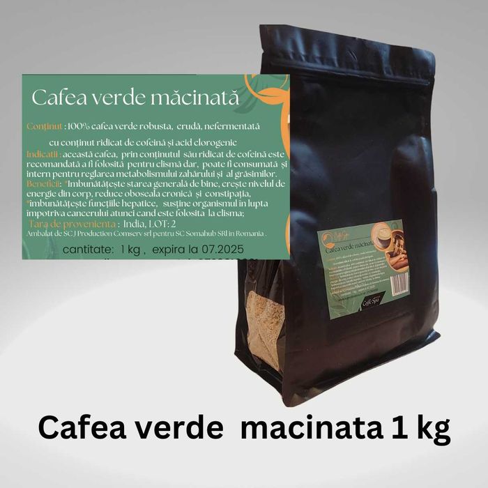 Kit de clisma ( irigator + cafea verde macinata)