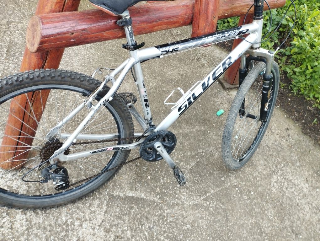 Vând urgent bicicleta Silver, pentru adulți și copii