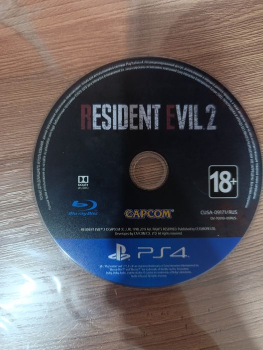Resident evil 2 для ps4