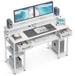 Birou alb multicompartimentat