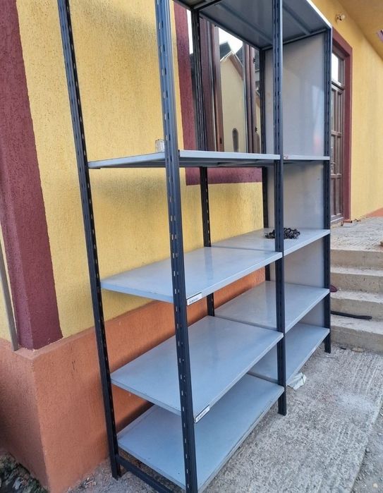 Rafturi metalice cu polițe 85x2.70