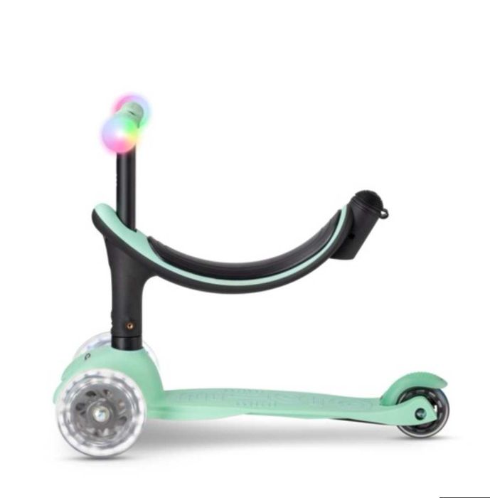 Тротинетка Micro Mini 2 Grow Deluxe Magic LED Mint