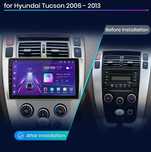 Navigatie Android HYUNDAI TUCSON 2006-2013 . Carplay Android Auto
