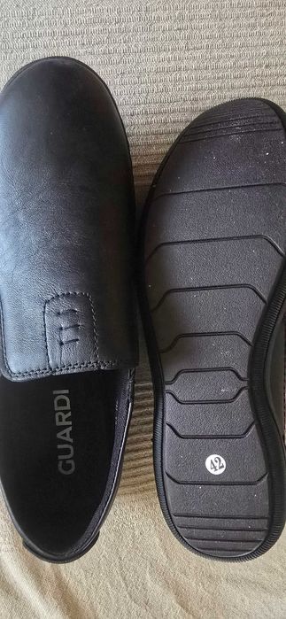 Нови мъжки спортно-елегантни обувки Guardi от естествена кожа, н-р 42