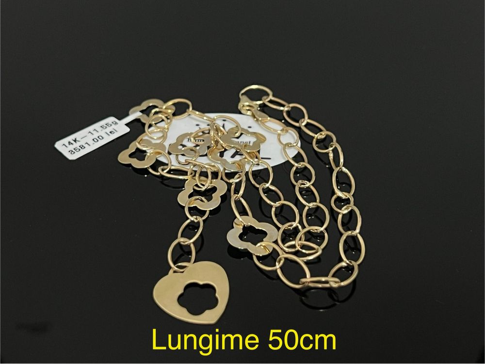 Bijuteria Royal CB: Colier damă aur 14k 11,55gr