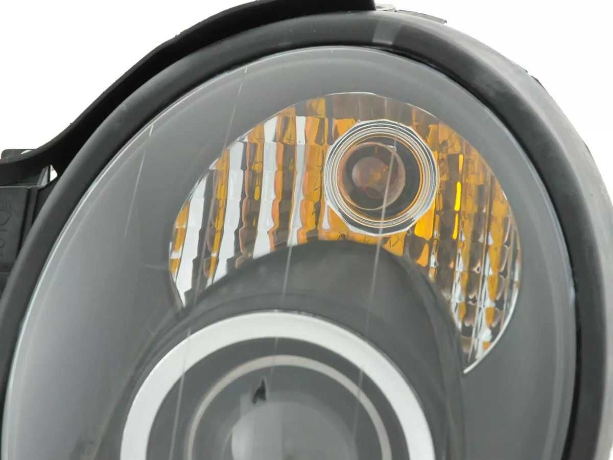 Фарове  Мерцедес ЦЛК 208 Нови Тунинг ЛЕД angle Merceedes W208 CLK LED