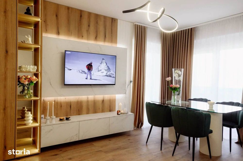 2 camere Parter - 56 mp utili - Vedere spre gradina interioara