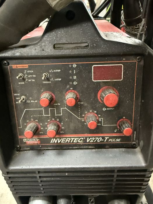 Aparat de sudura Tig DC/ MMA Lincoln Invertec V270 T Pulse / 380v/270a