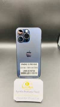 Iphone 15 pro max 256 gb 100 baterie cod 13371