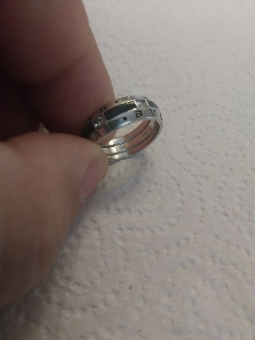 Vând inel bvlgari argint