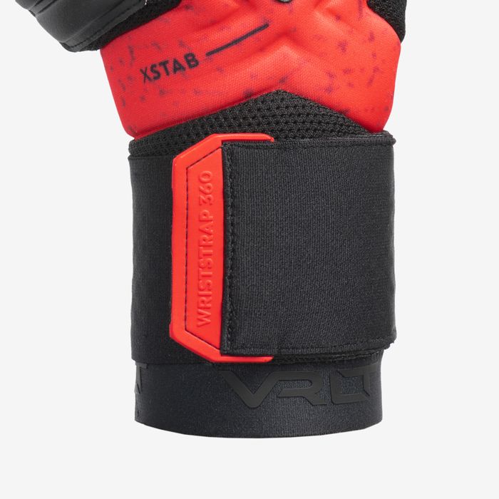 Mănuși Portar Fotbal F900 Roșu-Negru - produs resigilat Decathlon