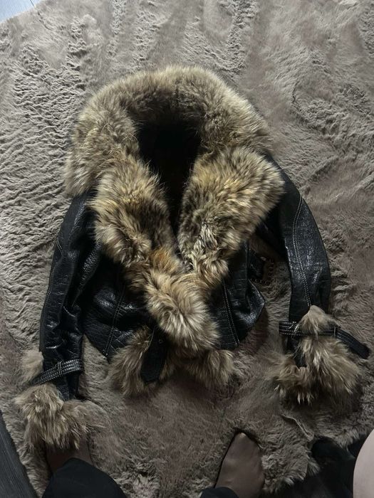 Кожено палто от естествена кожа