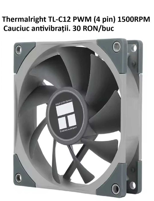 Ventilatoare Arctic P12 PWM /P12 PWM PST/P12 PWM PST ALB/ F14 PWM PST