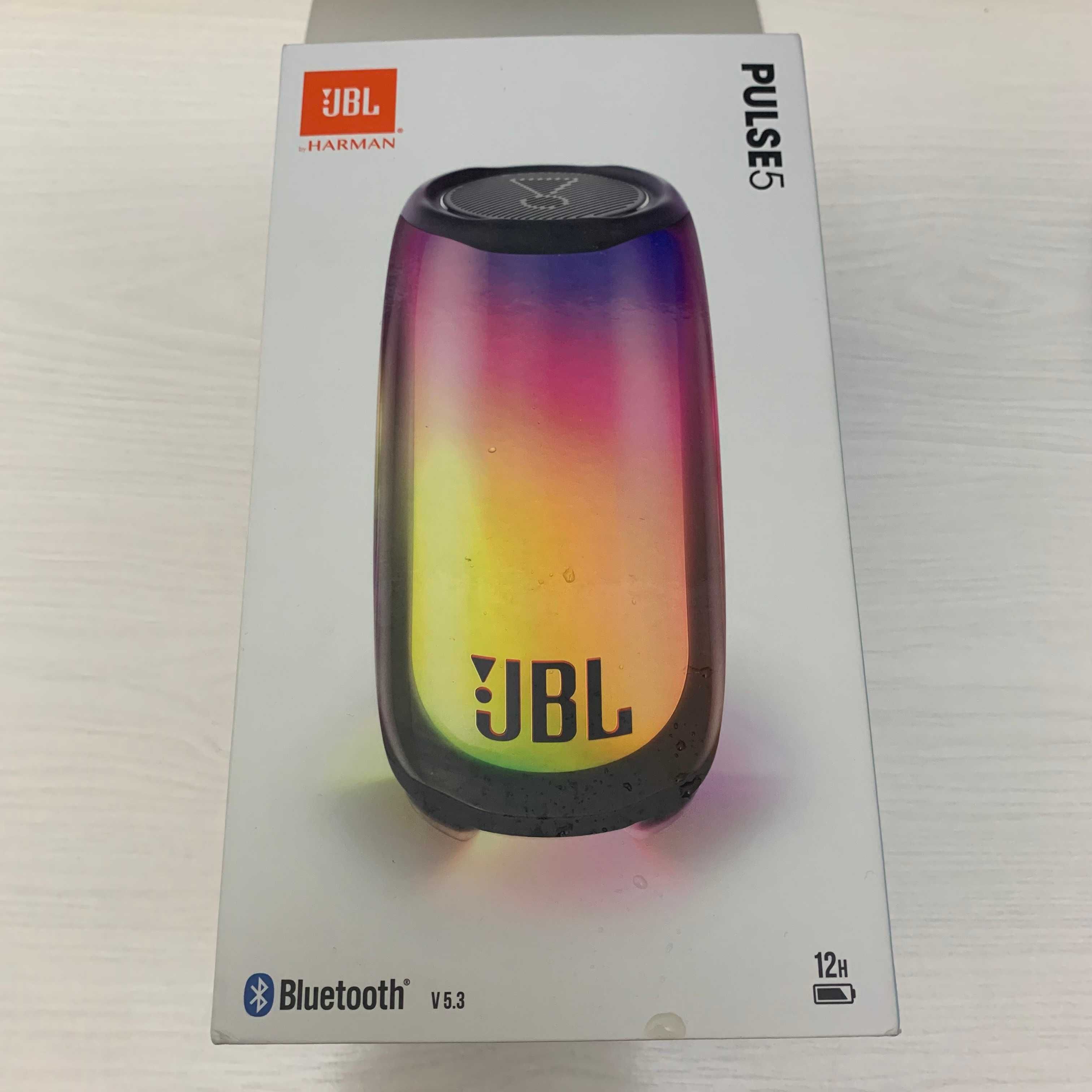 Портативная акустика JBL Pulse 5 (черный) Новый оригинал