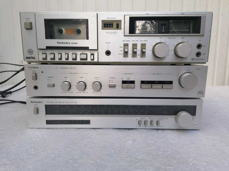 Linie Technics Amplificator su-z25 Tuner st-s2l Casetofon Deck m205