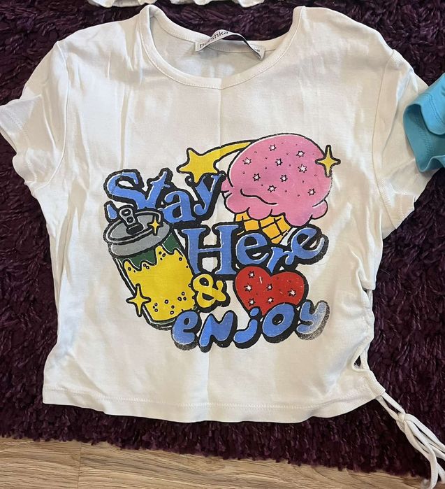 Къси тениски"Bershka";"New York