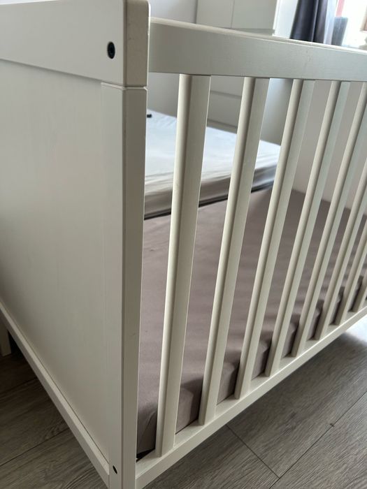 Patut copii IKEA Sundvik, reglabil pe inaltime, 67x125 cm