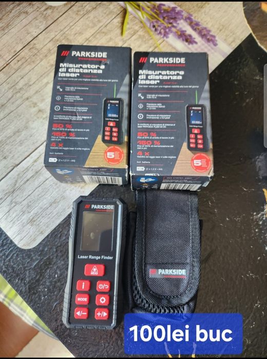 Telemetru parkside performace 75m