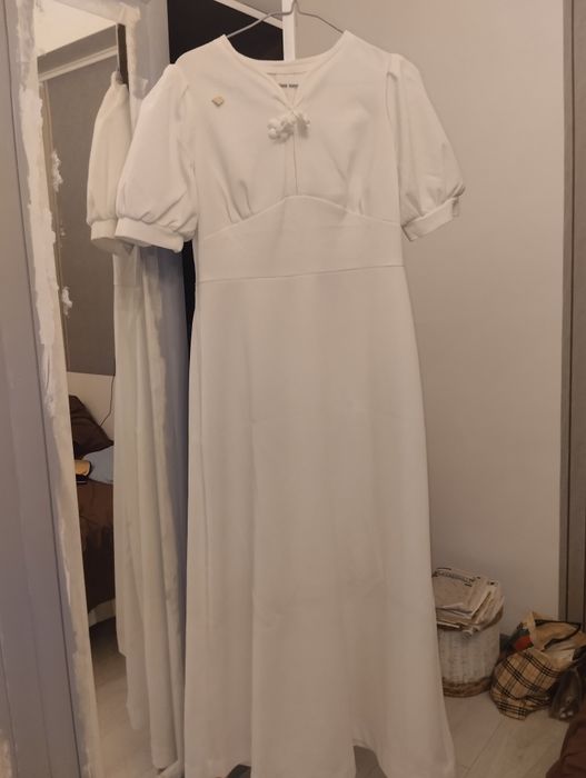 Винтажног  свадебное платье времён СССР.