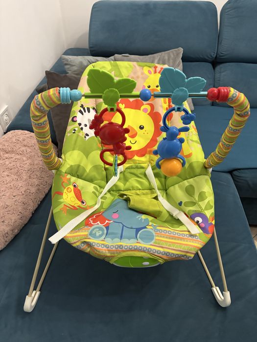 Бебешки шезлонг Тропическа гора, Fisher Price