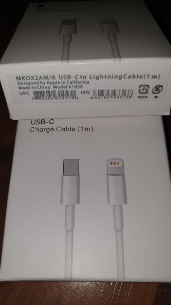 Cablu original Apple USB C - Lightning iPad iPhone 8 X XR Xs 11 12 13