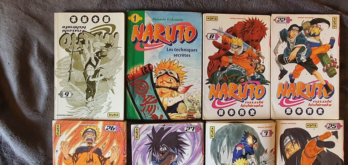 Manga Naruto Masashi Kishimoto versiune franceza
