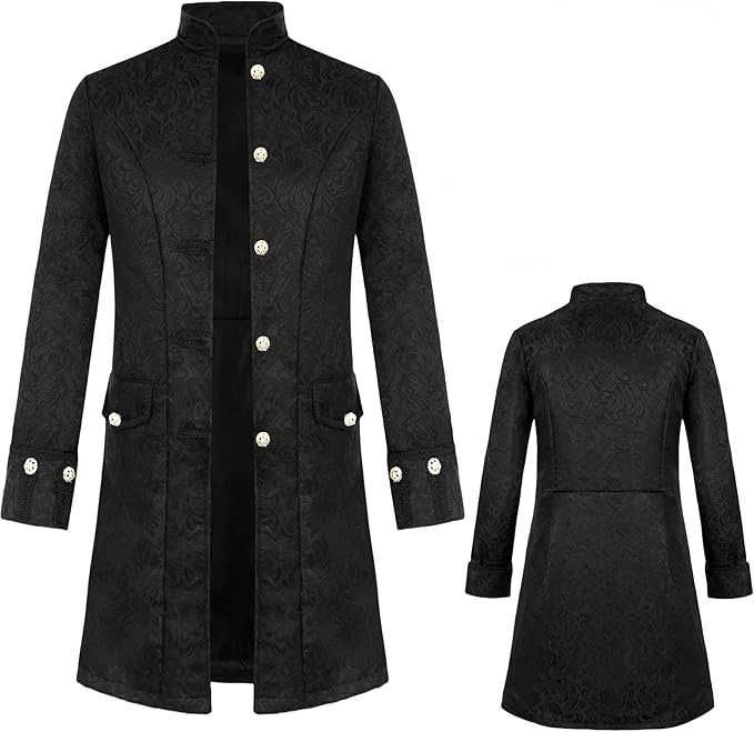 Costum Steampunk, stil Victorian cu frac gotic, REDUS de la 170RON