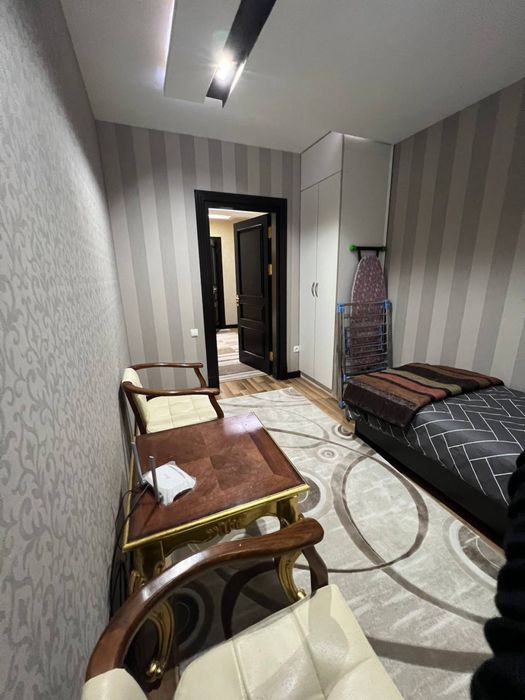 Ц-2, Алайский, 3 комнатная, евроремонт, мебель и техника