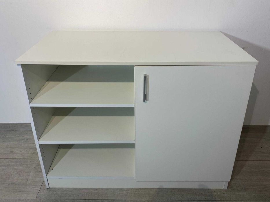 Comodă; Dulap Birou cu Rafturi și Ușă