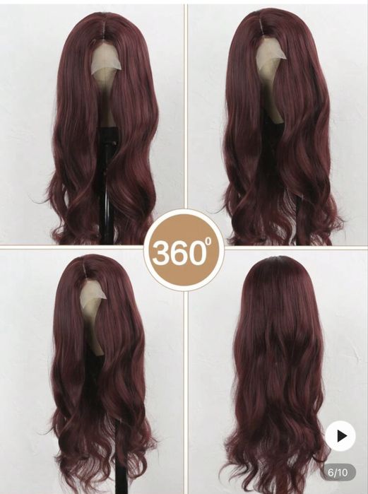 lace front синтетична перука