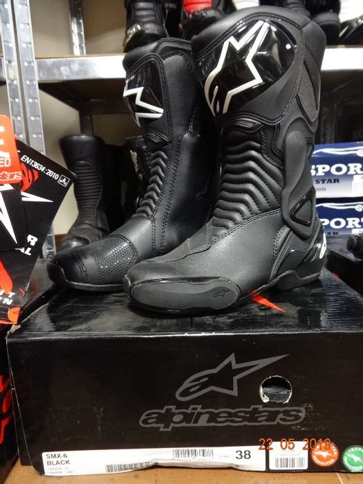 Alpinestars smx 6 stella 36 37 38 дамски мото ботуши мотор писта нови