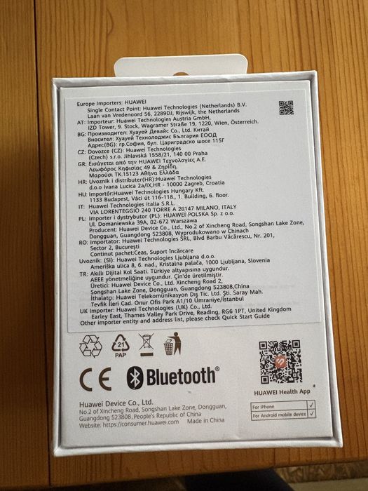 Часовник Huawei watch Fit 4