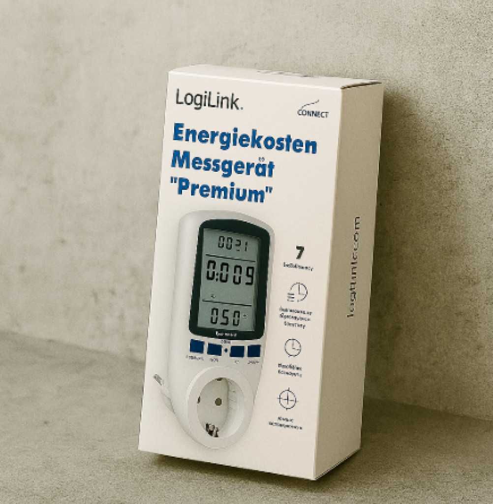 Енергометър LogiLink „Premium“