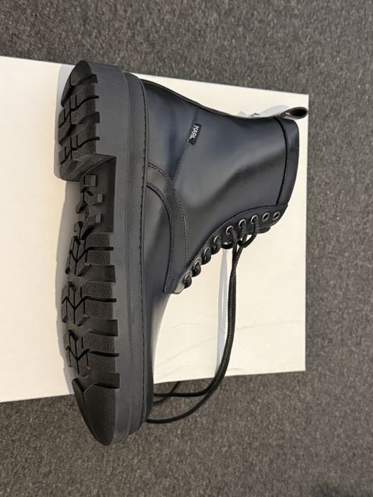 Ghete piele Karl Lagerfeld