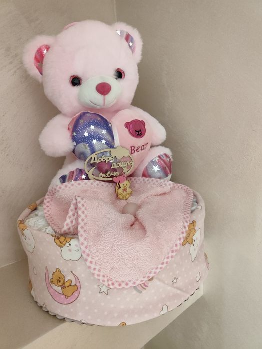 Торта с памперси "Pampers premium care2"