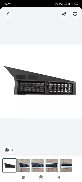 Mercedes W201 дефлектор отопителя салона.