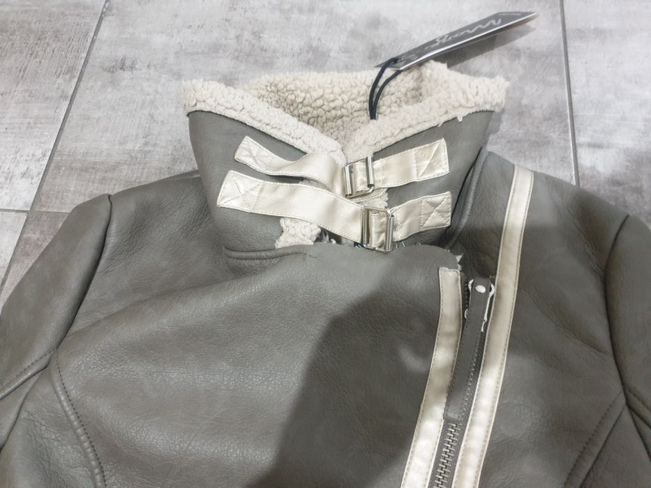 cojoc nou cu eticheta kaki imblanit m 38 superb