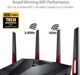 Router Wireless Gigabit ASUS RT-AC88U AC3100 VPN 8xLAN Nou Sigilat