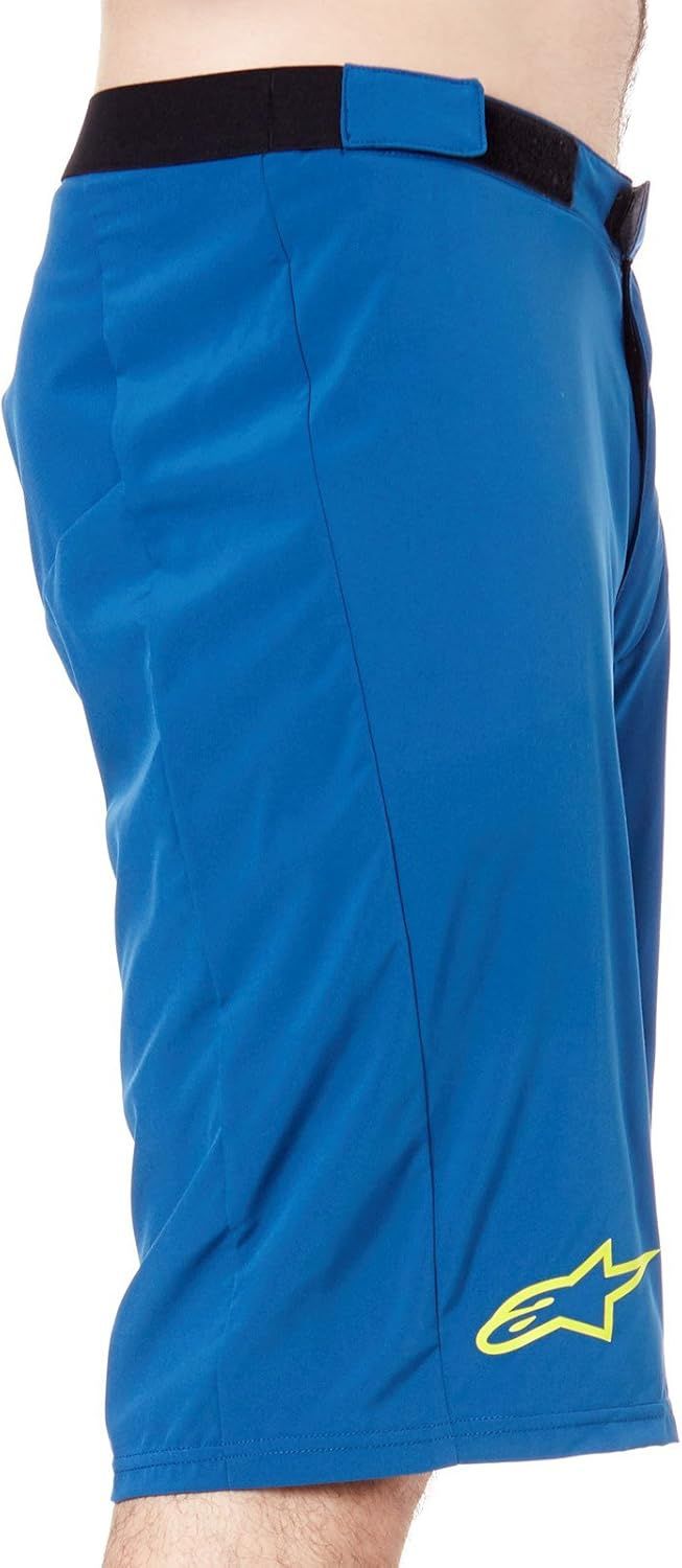 Alpinestars Mesa Short Homme, Poseidon Blue/Acid Yellow