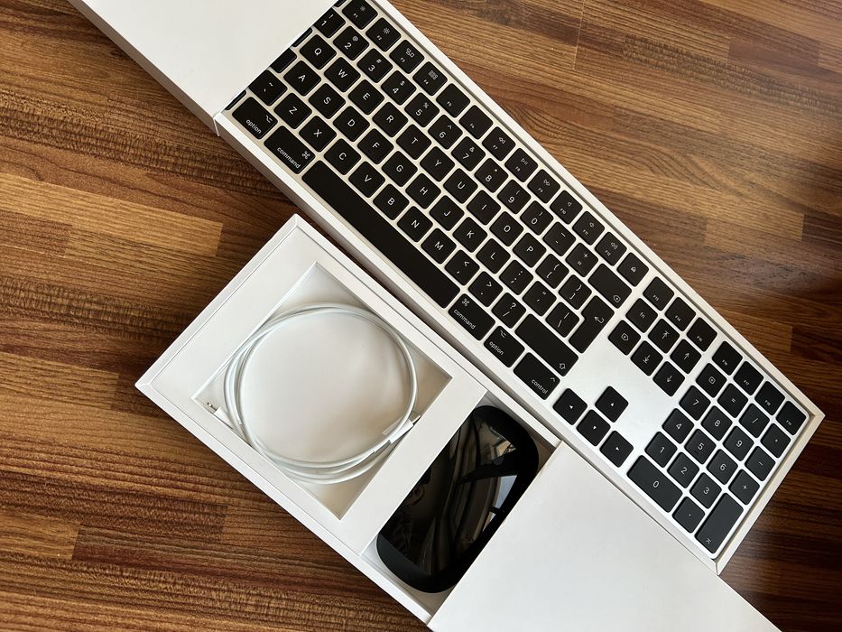 Tastatura si mouse Apple