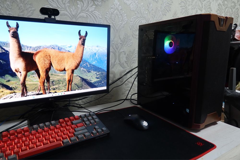 Бюджетный игровой ПК / i3-10100f / RX 580 / 2x8GB DDR4 / NVMe 256GB