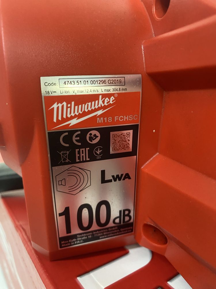 Drujba Milwaukee M18 FCHSC Fuel